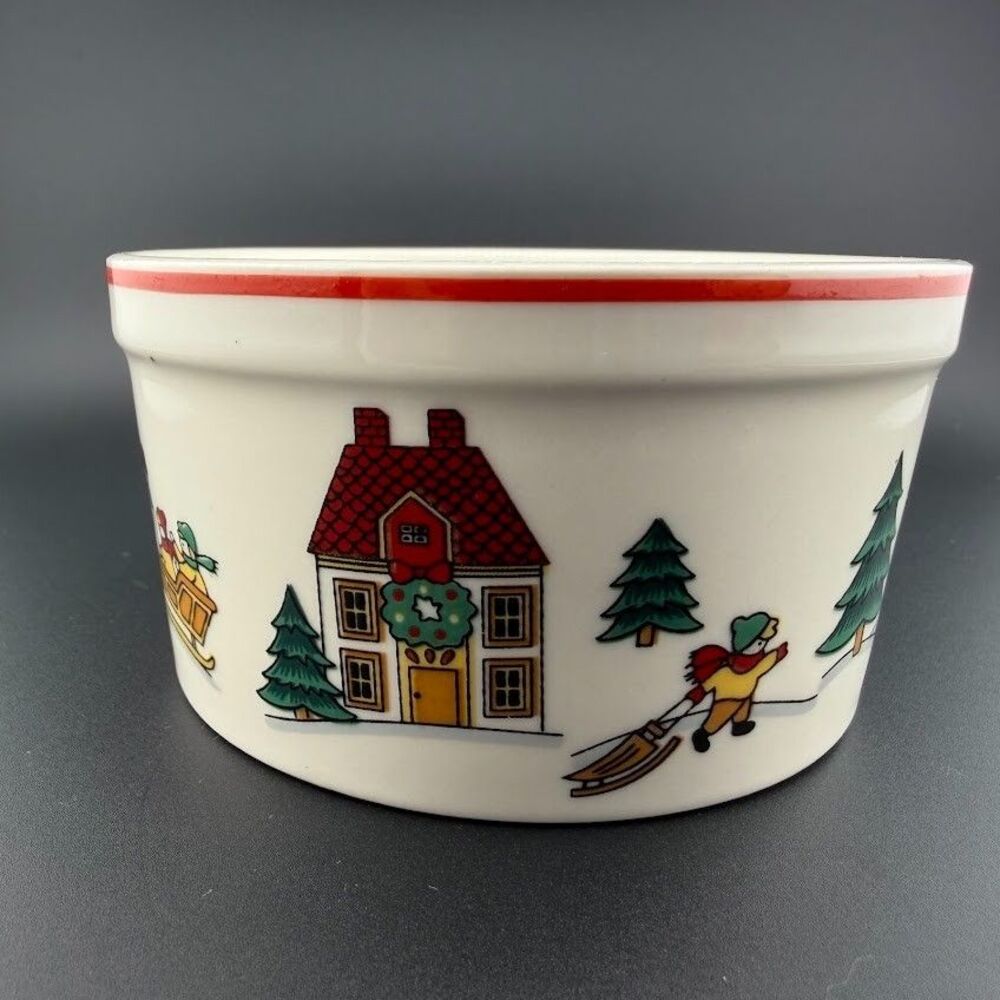 Vintage Jamestown "The Joy of Christmas" 4 Inch Ramekin